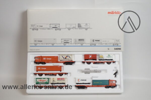 Märklin H0 34090 | 5-Teilig Gütertriebwagenzug | CargoSprinter Baureihe Sggoorrss 700 der DB mit OVP