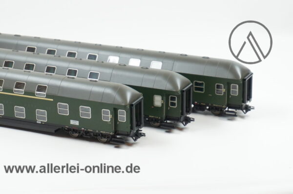 Märklin H0 | 43597 Doppelstockwagen Set | 3-teiliges Personenwagen-Set