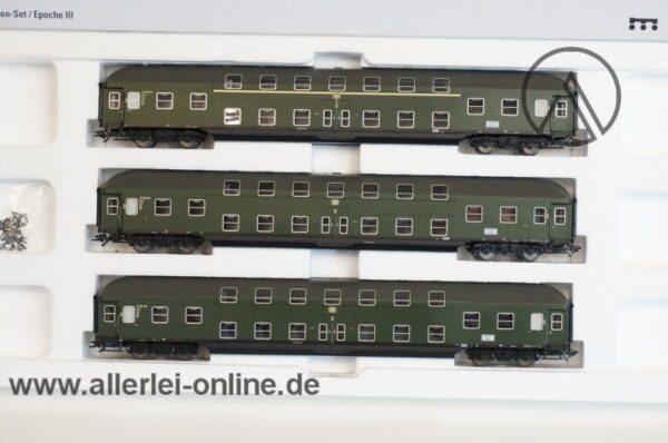 Märklin H0 | 43597 Doppelstockwagen-Set | 3-teilig Epoche III Personenwagen-Set