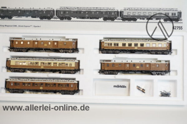 Märklin H0 | 42755 Schnellzug-Wagenset CIWL | Orient Express Epoche I