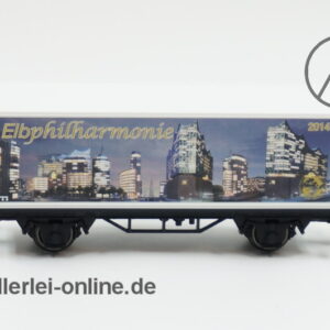 Märklin H0 | 94434 Containerwagen | Elbphilharmonie | SoMo 2014 Wunderland Hamburg mit OVP