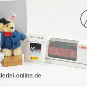 Märklin H0 | 94195 | 100 Jahre Steiff Teddybären | Set - Jubiläumsfahrt Teil II | Kohlewagen & Heizer Teddybär