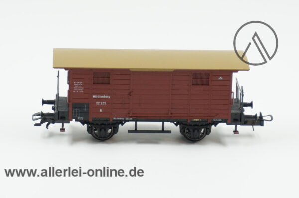 Märklin H0 | 4885 Gedeckter Güterwagen der K.W.St.E. | Württemberg 22 235 mit OVP