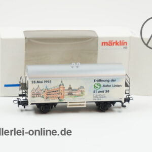 Märklin H0 | Sonderwagen S-Bahn Eröffnung S1 und S8 | FFM-OF-Hanau | 28.Mai 1995