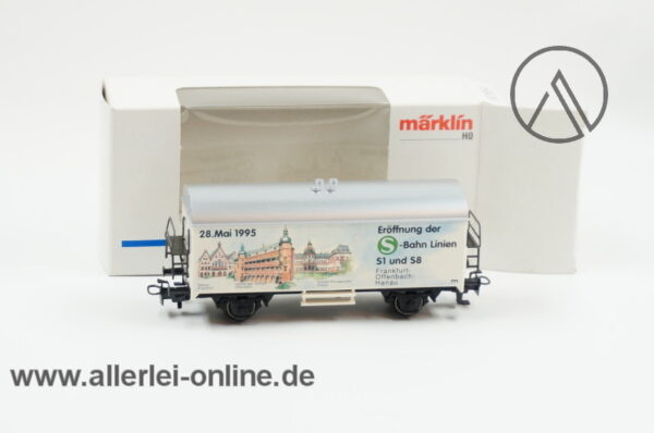 Märklin H0 | Sonderwagen S-Bahn Eröffnung S1 und S8 | FFM-OF-Hanau | 28.Mai 1995