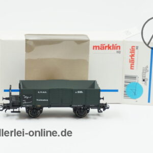 Märklin H0 | 46961 Offener Güterwagen mit Bremserbühne der K.W.St.E. Württemberg