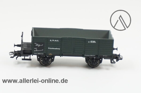 Märklin H0 | 46961 Offener Güterwagen mit Bremserbühne der K.W.St.E. Württemberg mit OVP