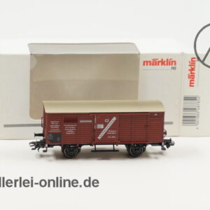 Märklin H0 | 48785 Gedeckter Güterwagen der KPEV | Königsberg 9024 Umsetzwagen mit OVP