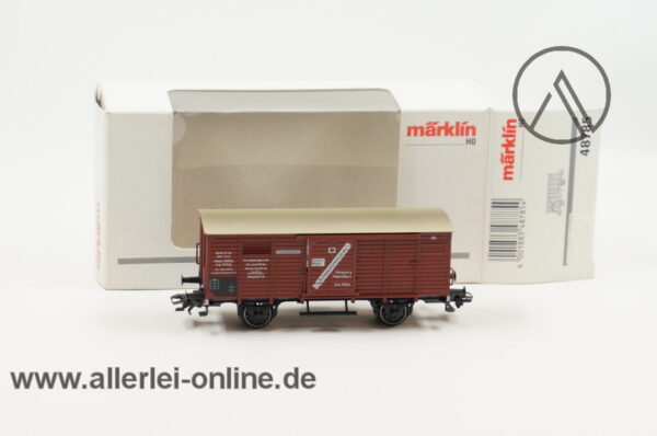 Märklin H0 | 48785 Gedeckter Güterwagen der KPEV | Königsberg 9024 Umsetzwagen mit OVP