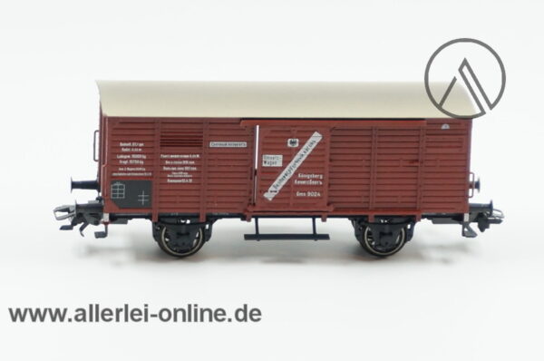 Märklin H0 | 48785 Gedeckter Güterwagen der KPEV | Königsberg 9024 Umsetzwagen