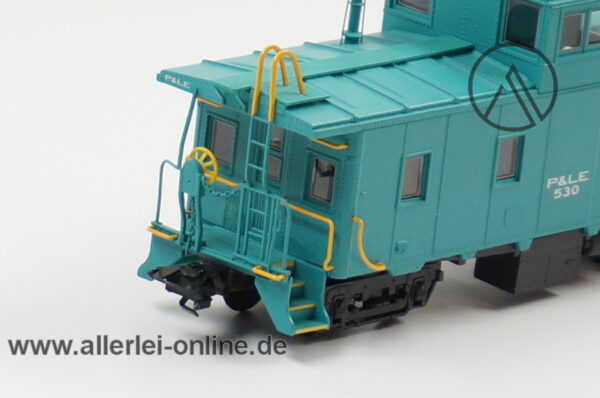 Märklin H0 | USA Caboose Begleitwagen 530 der P&LE | Güterzug-Begleitwagen