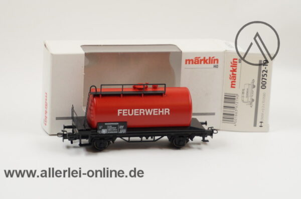 Märklin H0 | 00752-19 Feuerwehr Wasserwagen | Löschwasserwagen