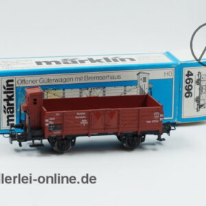 Märklin H0 | 4696 Offener Güterwagen mit Bremserhaus der DRG