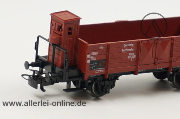 Märklin H0 | 4696 Offener Güterwagen mit Bremserhaus Halle 675346