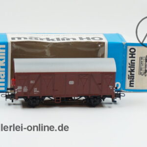 Märklin H0 | 4411 Gedeckter Güterwagen mit Schlusslaterne | Grs-v der DB