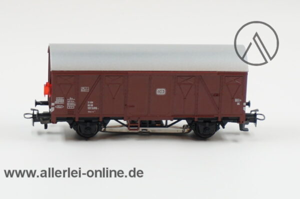 Märklin H0 | 4411 Gedeckter Güterwagen mit Schlusslaterne | Grs-v der DB | Betr.Nr: 131 5 016-2 mit OVP