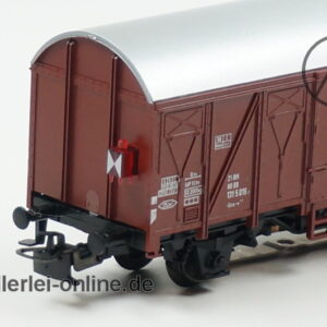 Märklin H0 | 4411 Gedeckter Güterwagen mit Schlusslaterne | Grs-v der DB | Betr.Nr: 131 5 016-2