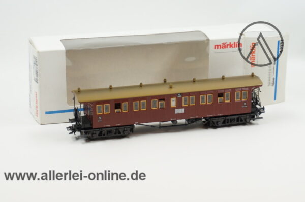 Märklin H0 | 42131 Schnellzug-Plattformwagen CCi 3825 | 3.Klasse der K.W.St.E