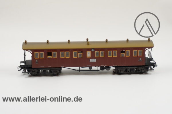 Märklin H0 | 42131 Schnellzug-Plattformwagen CCi 3825 | 3.Klasse der K.W.St.E | Mit Innenbeleuchtung