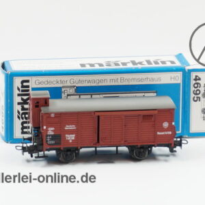 Märklin H0 | 4695 Gedeckter Güterwagen mit Bremserhaus | Güterwagen Kassel 141168