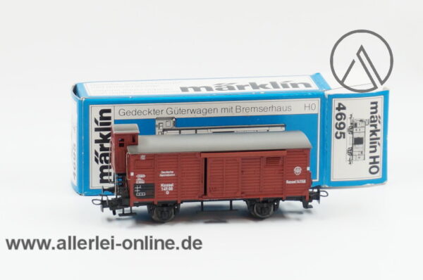 Märklin H0 | 4695 Gedeckter Güterwagen mit Bremserhaus | Güterwagen Kassel 141168