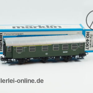 Märklin H0 4067 | 3-Achs Umbauwagen 1/2.Klasse mit Innenbeleuchtung | AB3yge Personenwagen der DB