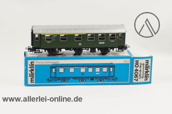 Märklin H0 4067 | 3-Achs Umbauwagen 1/2.Klasse mit Innenbeleuchtung | AB3yge der DB