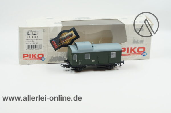 PIKO H0 | 53036 Reisezugpackwagen | Packwagen 743-724 der DR