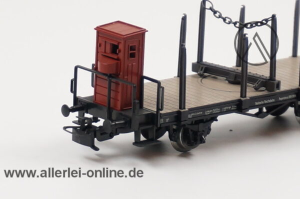 Märklin H0 | 4697 Drehschemelwagen mit Bremserhaus