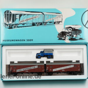 Märklin H0 | 48009 Museumswagen 2009 | Gebr. Märklin & Cie Leig-Einheit Güterwagen mit OVP