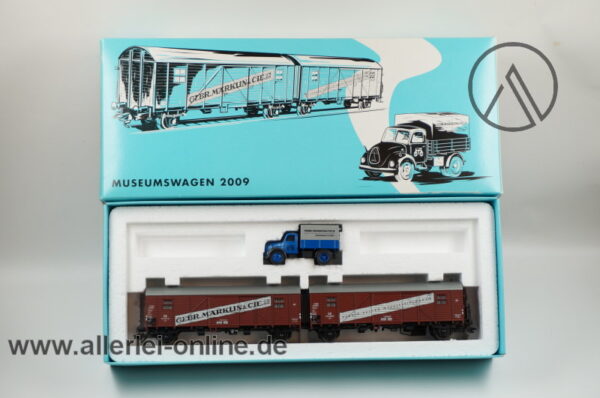 Märklin H0 | 48009 Museumswagen 2009 | Gebr. Märklin & Cie Leig-Einheit Güterwagen mit OVP