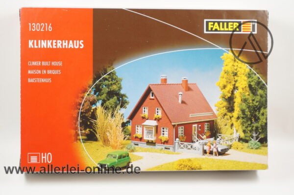 FALLER Modellbausatz | KLINKERHAUS | Spur H0 | No. 130216 | ungebaut mit OVP