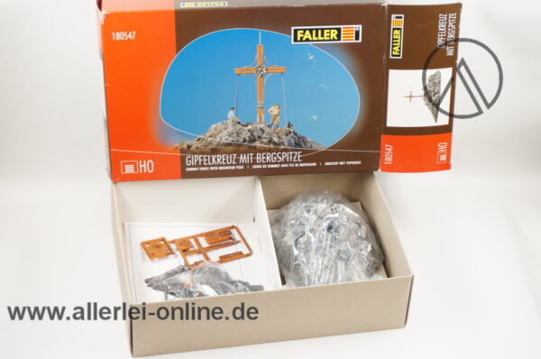 FALLER GIPFELKREUZ mit BERGSPITZE | Spur H0 | No. 180547 Bausatz