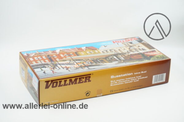 VOLLMER Modellbausatz | BUSSTATION | Spur H0 | No. 5149