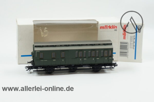 Märklin H0 | 4203 Abteilwagen 99 397 Hmb | 3-Achsiger 2. Klasse Personenwagen