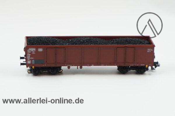 Märklin H0 | 00767-09 Offener Hochbordwagen mit Kohle-Beladung und Schlußlicht | Eaos 106 Güterwagen mit EVP