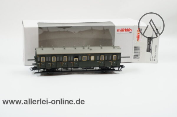 Märklin H0 | 43311 Reichsbahn Abteilwagen BC-21 | 2/3. Klasse Personenwagen 31 024 der DRG