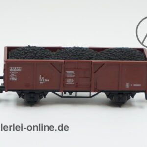 Märklin H0 | 4431 Offener Güterwagen mit Kohlebeladung | Güterwagen El-u 061 der DB mit OVP