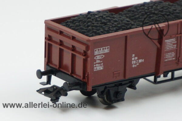 Märklin H0 | 4431 Offener Güterwagen mit Kohlebeladung | Güterwagen El-u 061