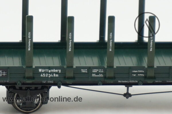 Märklin H0 | 46360 Rungenwagen der KWStE