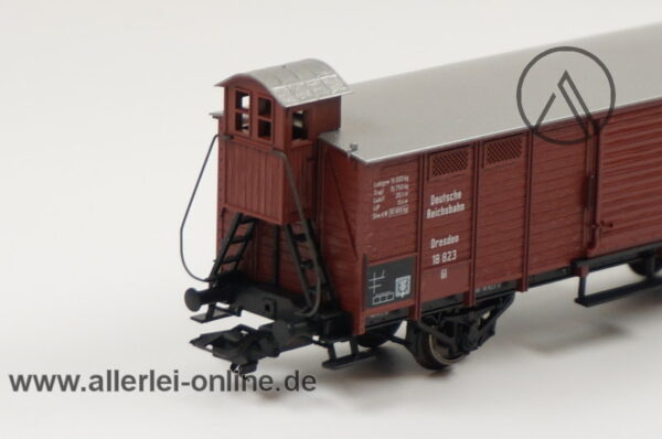 Märklin H0 | 46160 Gedeckter Güterwagen mit Bremserhaus der DRG