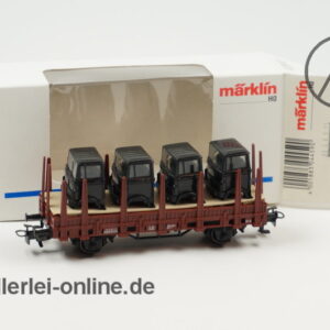 Märklin H0 | 4459 Rungenwagen mit LKW Führerhaus Beladung | Kls 443 - 3361 494-0 Güterwagen