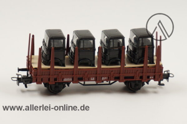 Märklin H0 | 4459 Rungenwagen mit LKW Führerhaus Beladung | Kls 443 - 3361 494-0 Güterwagen mit OVP