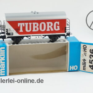 Märklin H0 | 4536 Bierwagen TUBORG Kühlwagen | Gedeckter Güterwagen