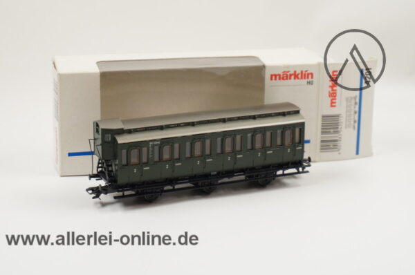 Märklin H0 | 4201 Abteilwagen 058 130 Hmb | 3-Achsiger 2. Klasse Personenwagen