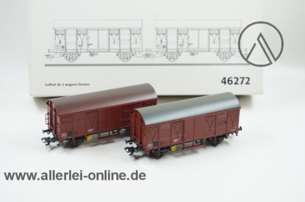 Märklin H0 | 46272 Güterwagen-Set der SNCF | 2-teiliges Wagen-Set mit OVP