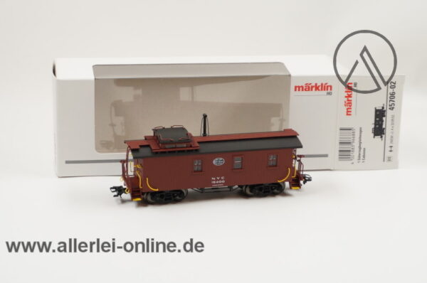 Märklin Spur H0 | 45706 Wagen-Set Güterzugbegleitwagen | 45706-02 New York Central