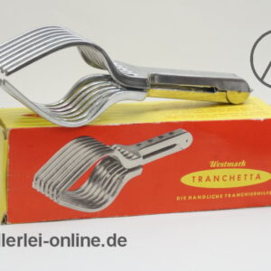 Westmark TRANCHETTA | Aluminium Portionierer | Vintage Küchenhelfer | unbenutzt mit OVP