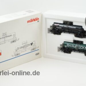 Märklin H0 | 4581 Wagen-Set "TEXAS" | 4-Achs Shamrock - Union Texas Petroleum Kesselwagen