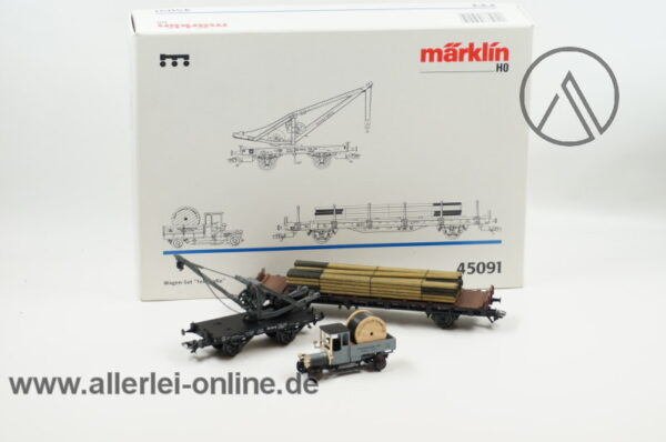 Märklin H0 | 45091 Wagen-Set "Telegrafie" der DRG | Güterwagen-Set